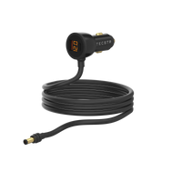 TECSTR 3-Port Car Charger (10ft) for Starlink Mini
