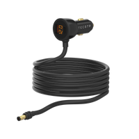 TECSTR 3-Port Car Charger (16.5ft) for Starlink Mini