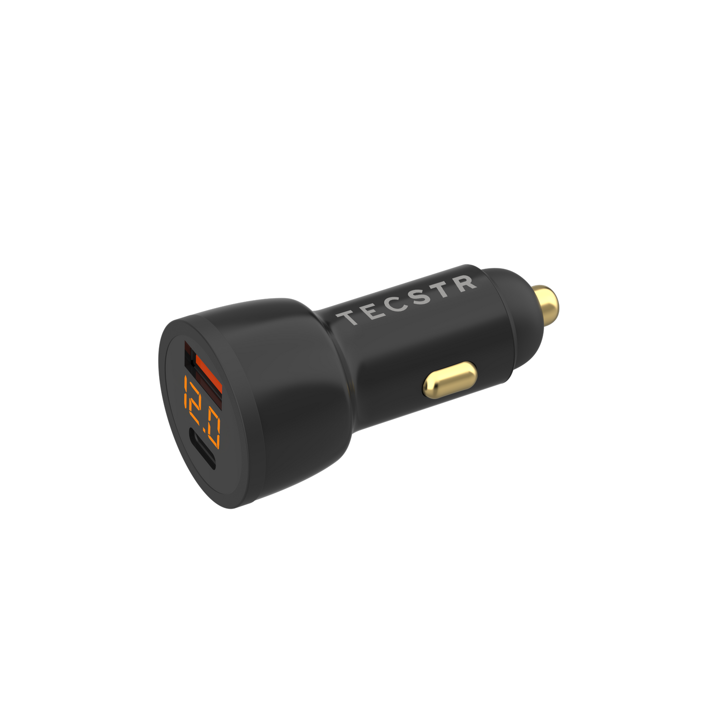 TECSTR 3-Port Car Charger (10ft) for Starlink Mini