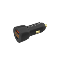 TECSTR 3-Port Car Charger (10ft) for Starlink Mini